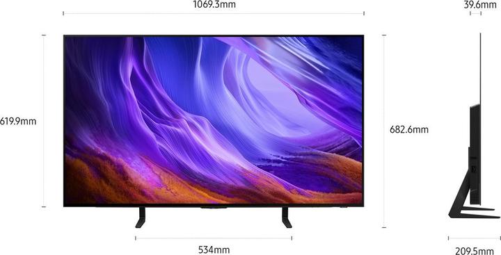 Actual product image Samsung QE48S85HAEXXN (48", S85H, OLED, 4K, 2026, CH)