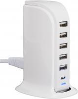 Immagine prodotto Be Mix hub usb multiporta a torre x5 e tipo c x1 (USB-C, 6 porte)