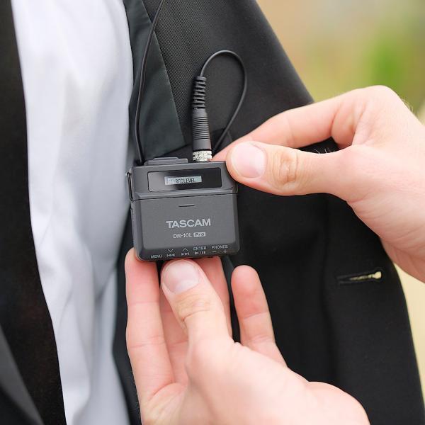 Produktbild Tascam DR-10L Pro Lavalier-Recorder mit Windschutz (Diverse)