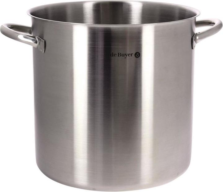 Produktbild de Buyer PRIM'APPETY Suppentopf Ø36cm, Induktion (36 cm, Kochtopf, Edelstahl)