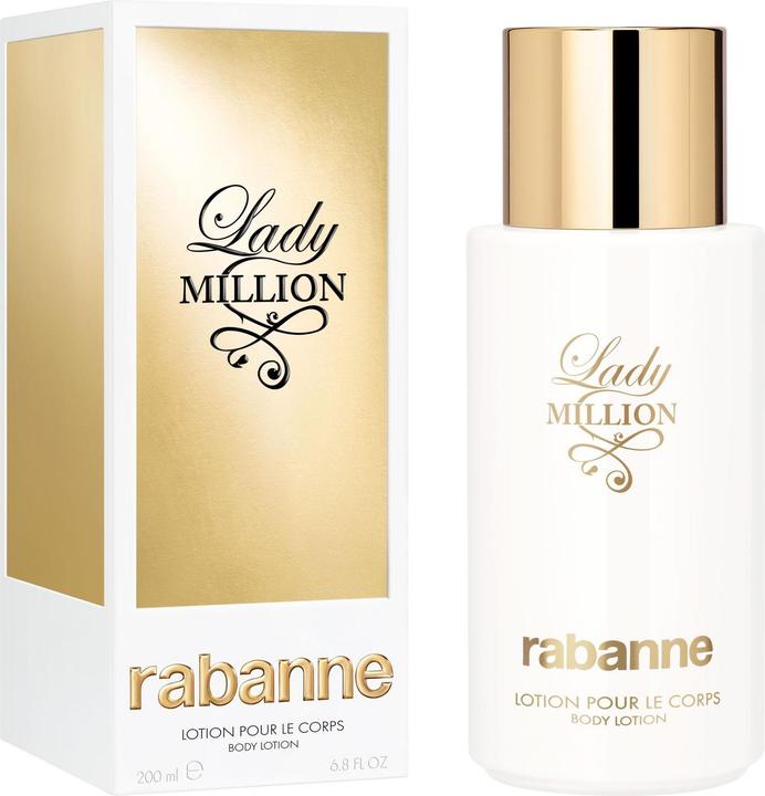 Actual product image Paco Rabanne Lady Million (Body milk, 200 ml)