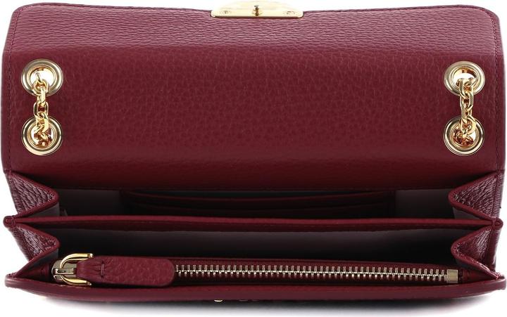 Actual product image Coccinelle Ever Mini Bag Wallet Grained Leather