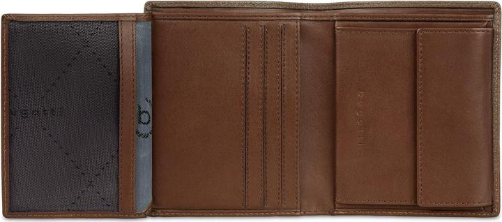 Actual product image Bugatti Due Geldbörse RFID Schutz Leder 9 cm