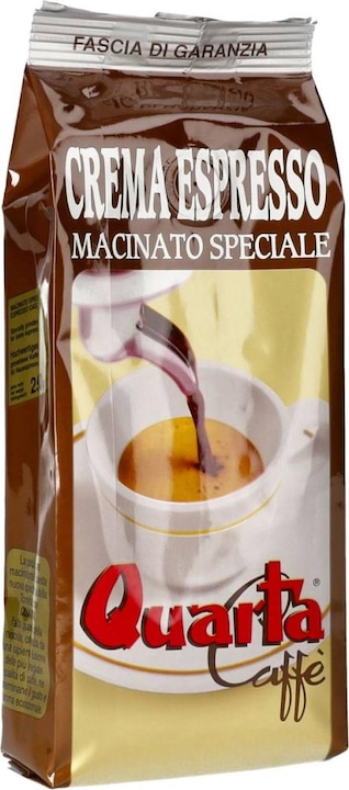 Immagine prodotto Quarta Caffé Crema Espresso macinata (Arrosto scuro)