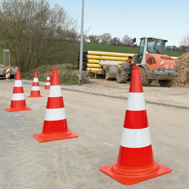 Produktbild Moravia MORION Leitkegel EU, 500 mm mit Reflexfolie Typ B RA 2