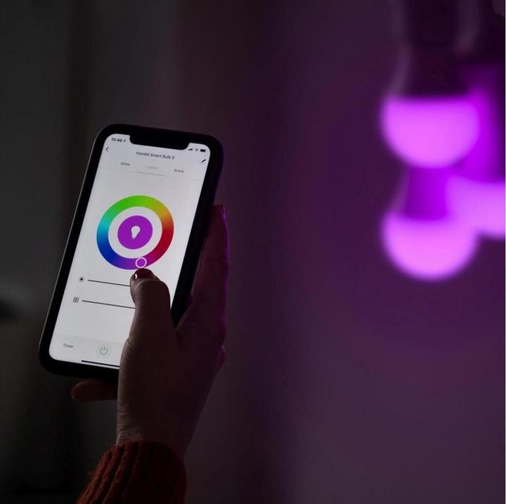 Actual product image Hombli Smart Bulb (E14, 385 lm, 2 x)