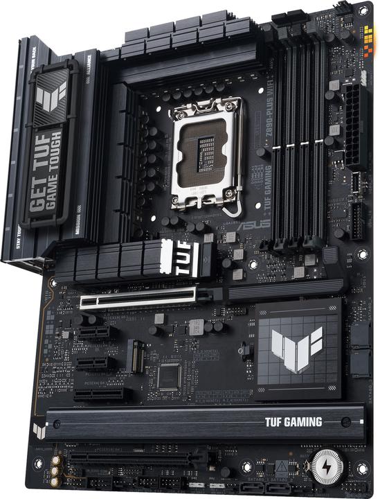 Productafbeelding ASUS TUF GAMING Z890-PLUS WIFI (LGA 1851, Intel Z890, ATX)