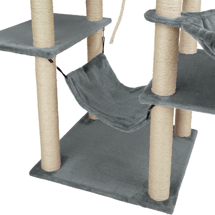 Produktbild tectake Lilou (165 cm, Dunkelgrau)