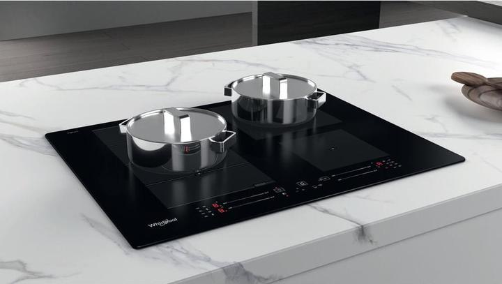 Image du produit Whirlpool Table de cuisson à induction WF S2765 NE/IXL (65 cm, Table de cuisson à induction)