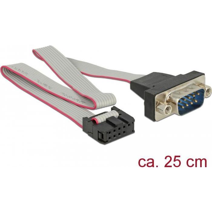 Delock Kabel RS-232 Seriell (0.25 m, VGA), Schnittstellenkabel