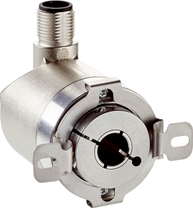 Actual product image Sick Absolute Encoder, 1... 4096 ppr, IO-Link Signal, Blind Hollow Type, 10mm Shaft