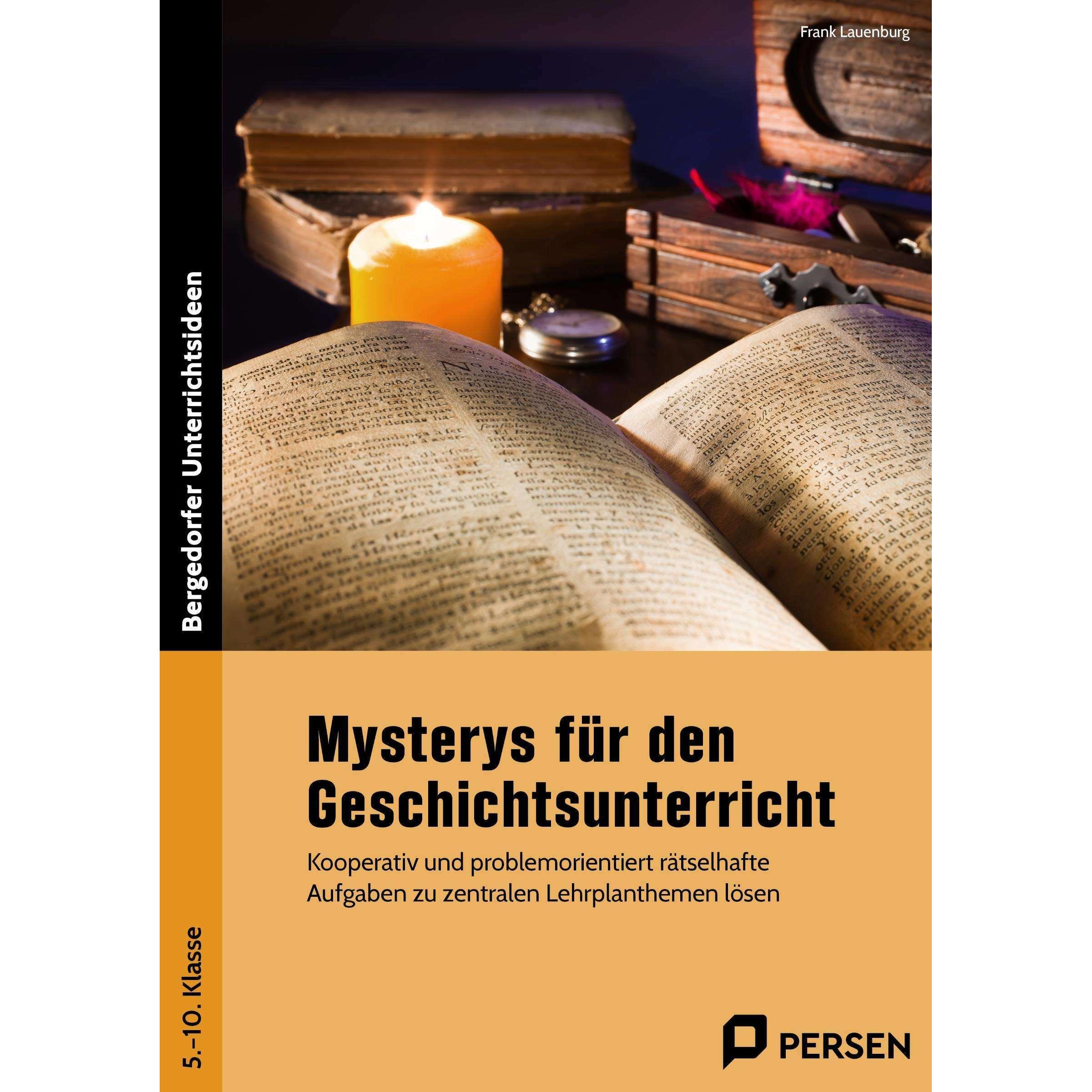 Lauenburg:Mysterys für den Geschichtsun, Schulbücher von Frank Lauenburg