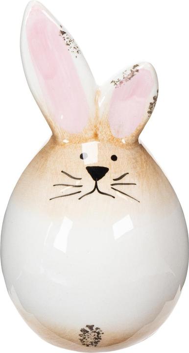 Actual product image Viana Keramik Osterhase Weiss Figur