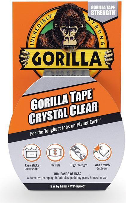 Gorilla Klebeband Crystal Clear 8.2m