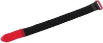 Produktbild Fastech FAST-VSTRAp, schwarz, 25x240mm (Klettkabelbinder, 240 mm, 5 Stk.)