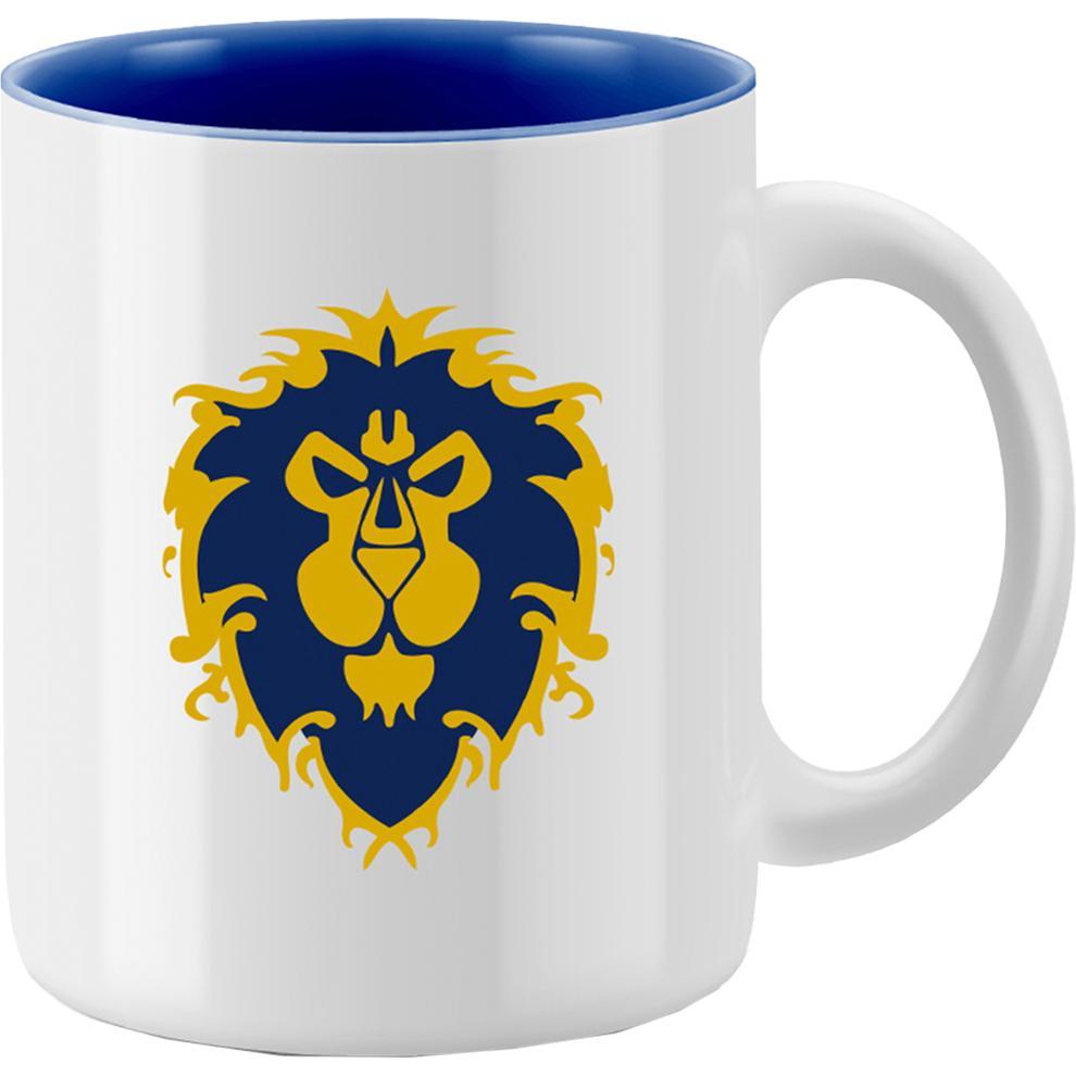 Blizzard - Mug World of Warcraft: Alliance (White) with Gift Packaging, Tazza, Bianco, Blu