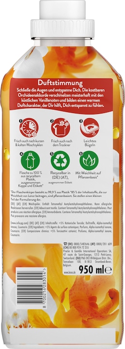 Produktbild Lenor Orchidee und Vanille (38 Waschgänge, Flüssig)
