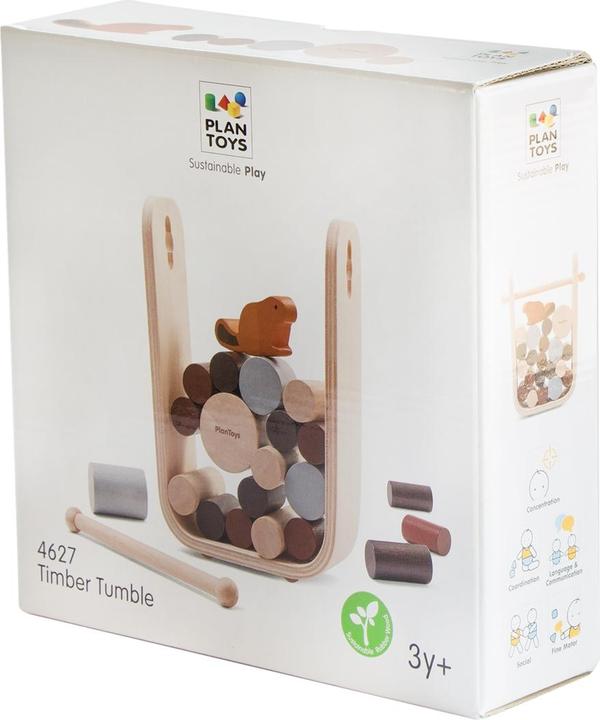 Produktbild Plantoys Timber Tumble (1 - 4 Spieler)