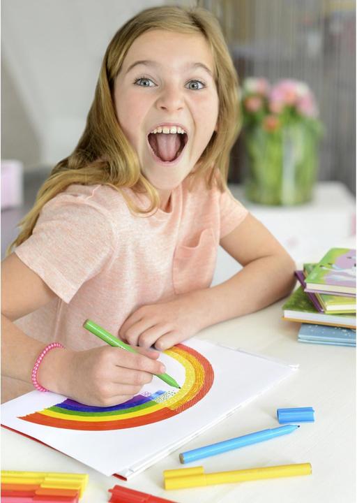 Produktbild Faber-Castell Filzstift Connector (Multicolor, 80 x)