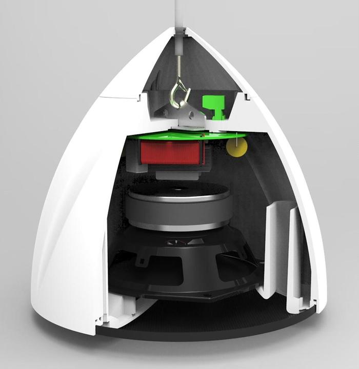 Actual product image Power Dynamics PDS50W Suspended Speaker (1x 40 W)