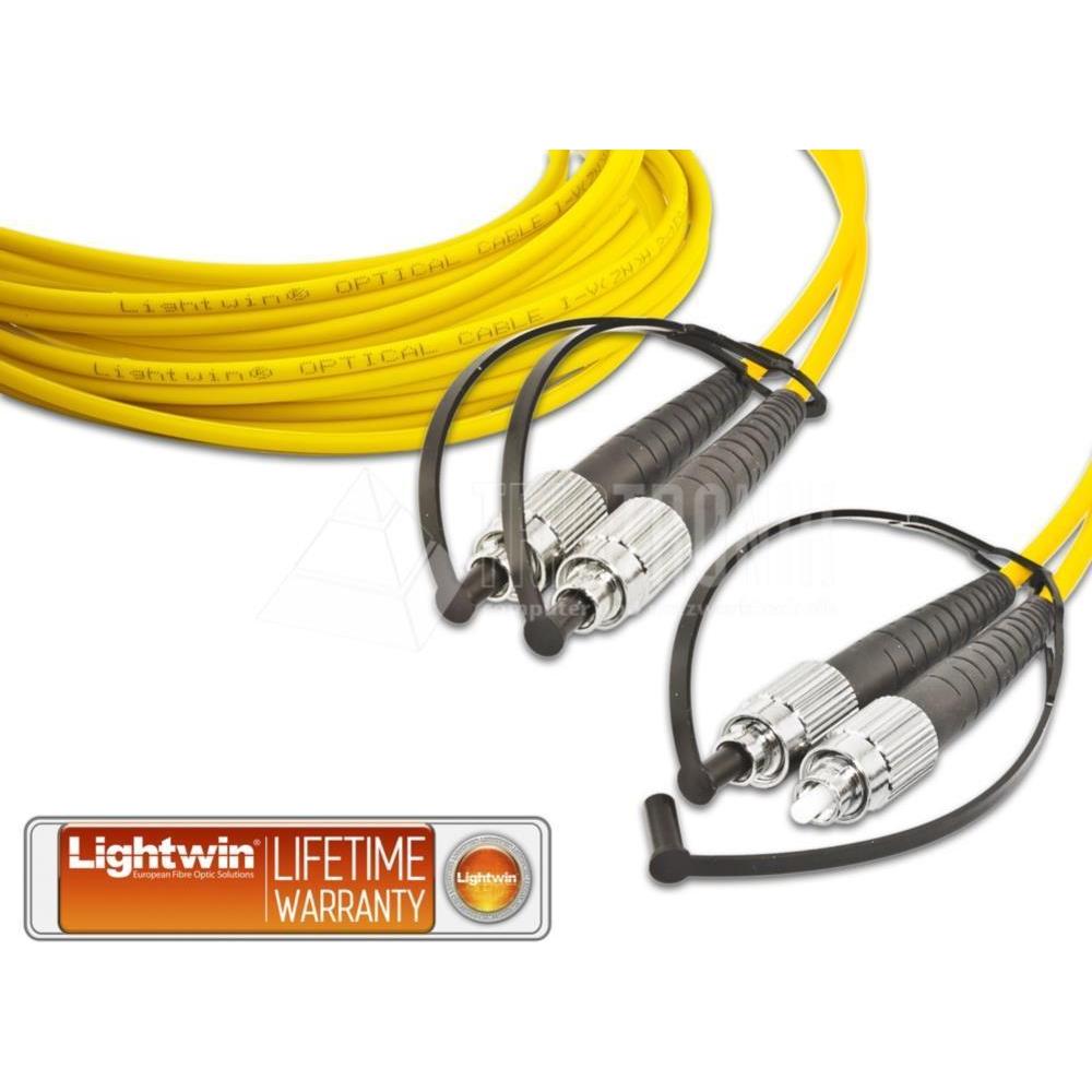 Wirewin Lightwin High Quality Duplex LWL Patchkabel, SM, FC, Cavo di rete