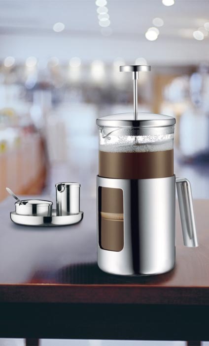 Produktbild WMF Kaffeebereiter French Press für 6 Tassen Coffeepress 1l Kult Glasbehälter (1.50 l)