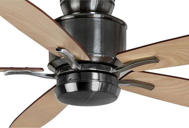 Produktbild Deckenventilator Prima Nickel 132 cm mit LED Beleuchtung