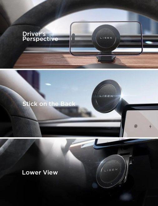 Produktbild Lisen MagSafe Auto Halterung Tesla Version