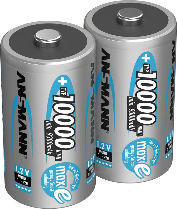 Immagine prodotto Ansmann Mono D (2 pz., D, 10000 mAh)