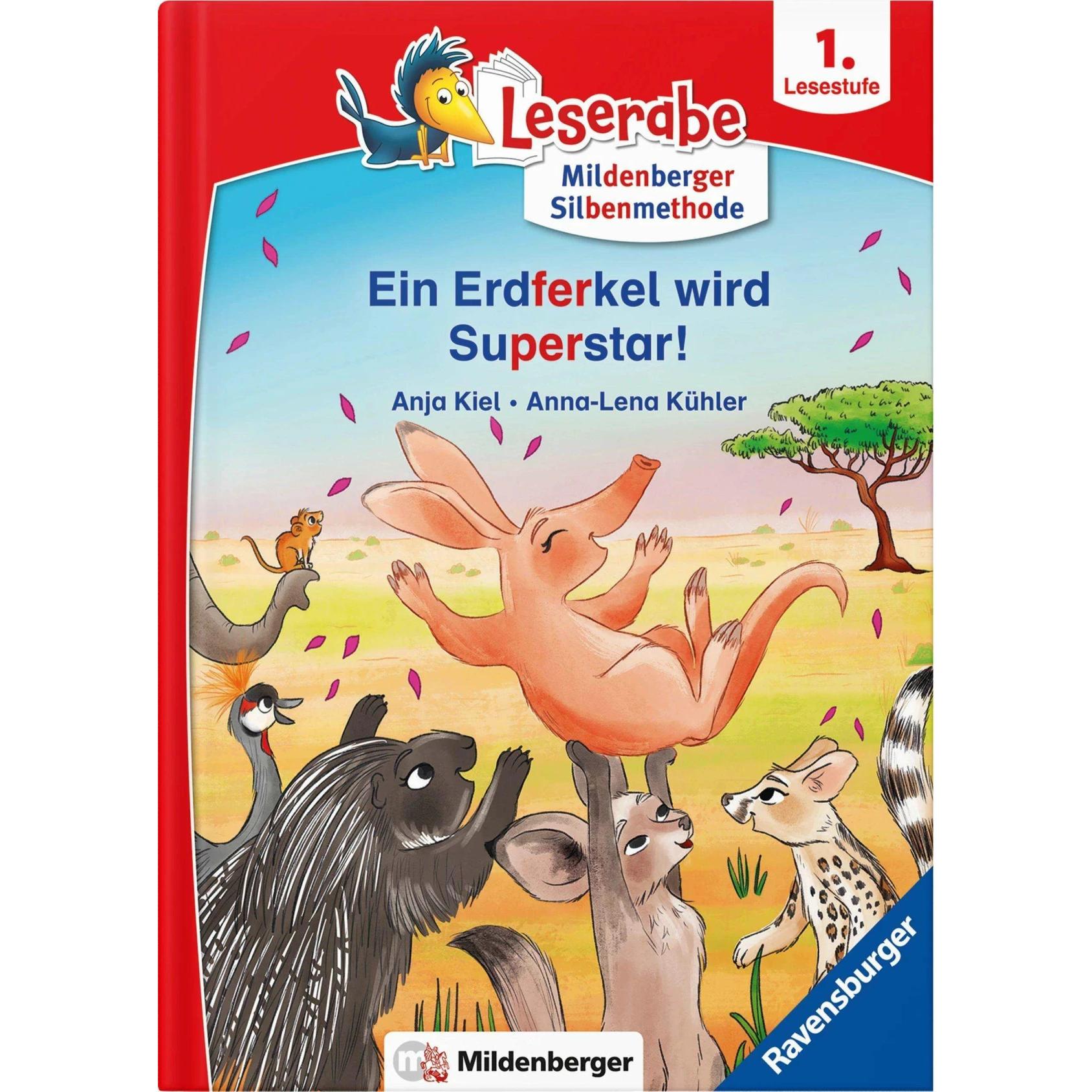 Thumbnail - Leserabe - Ein Erdferkel wird Superstar, Schulbücher von Anja Kiel, Anna-Lena Kühler