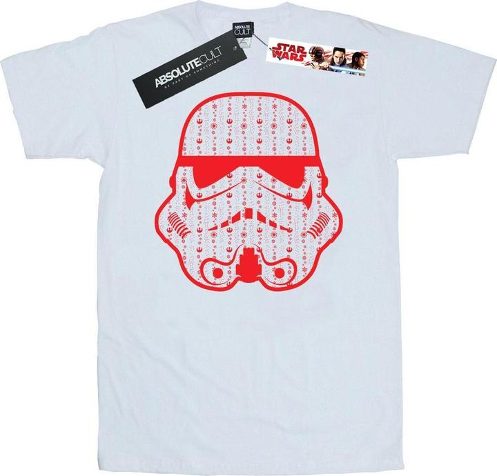 Produktbild Star Wars Christmas Stormtrooper Helmet TShirt (XL)