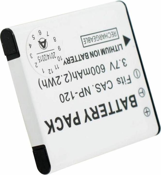 Produktbild AccuCell Akku für Casio NP-120, EXILIM EX-S200