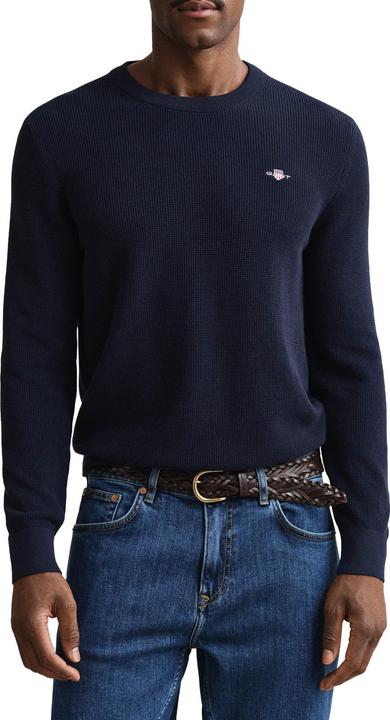 Image du produit GANT Micro Textured Cotton C-Neck (M)