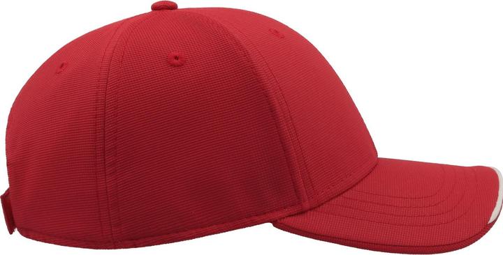 Actual product image Atlantis Estoril 6 Panel Jacquard Recycled Baseball Cap (One size)