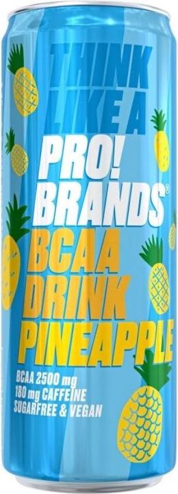 Pro!Brands BCAA Drink Pineapple (330ml) (Ananas, 1 x)