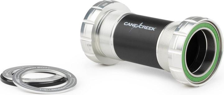Cane Creek Hellbender 70 BSA30 Innenlager, Edelstahl, Thread Fit, 30mm, 68/73mm, silver