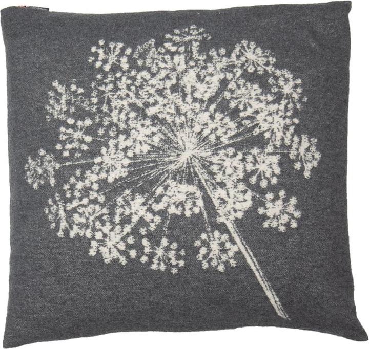 David Fussenegger Pillowcase Jade dolde 50 x 50 cm, Anthracite (50 x 50 cm)