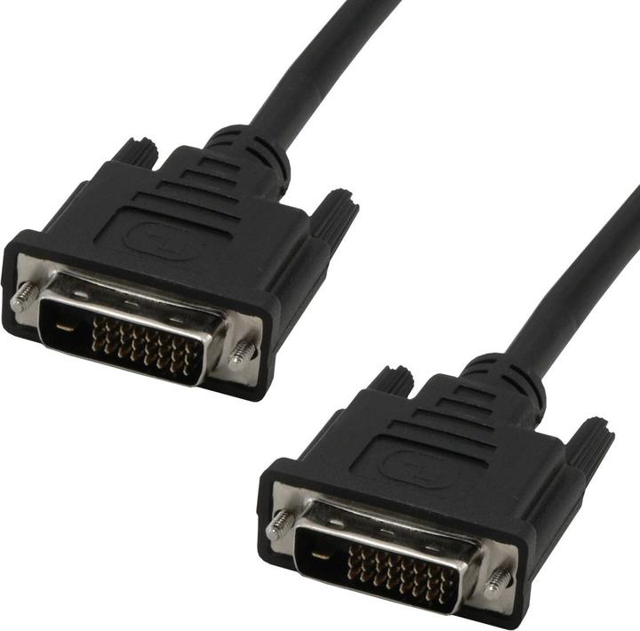Actual product image MCL DVI-D cable -plug/plug Dual Link (24+1) (5 m, DVI)