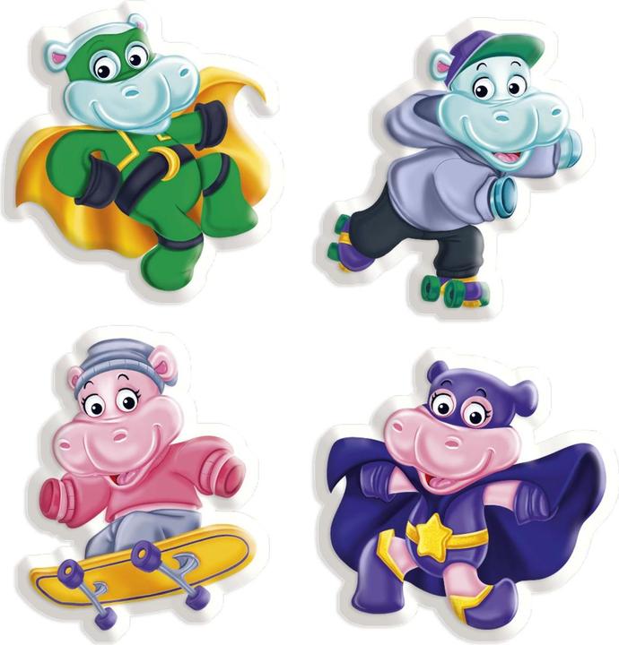 Actual product image Craze Inkee Bath Goo Slime Hippo