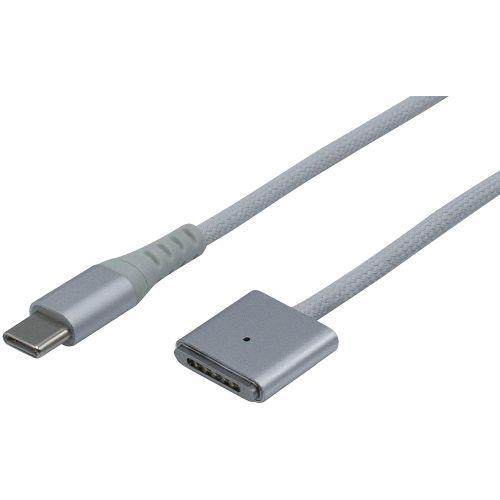 Dacomex Cordon à LED USB-C vers Magsafe 3 140 W - 2m (2 m, 140 W), Cavo USB