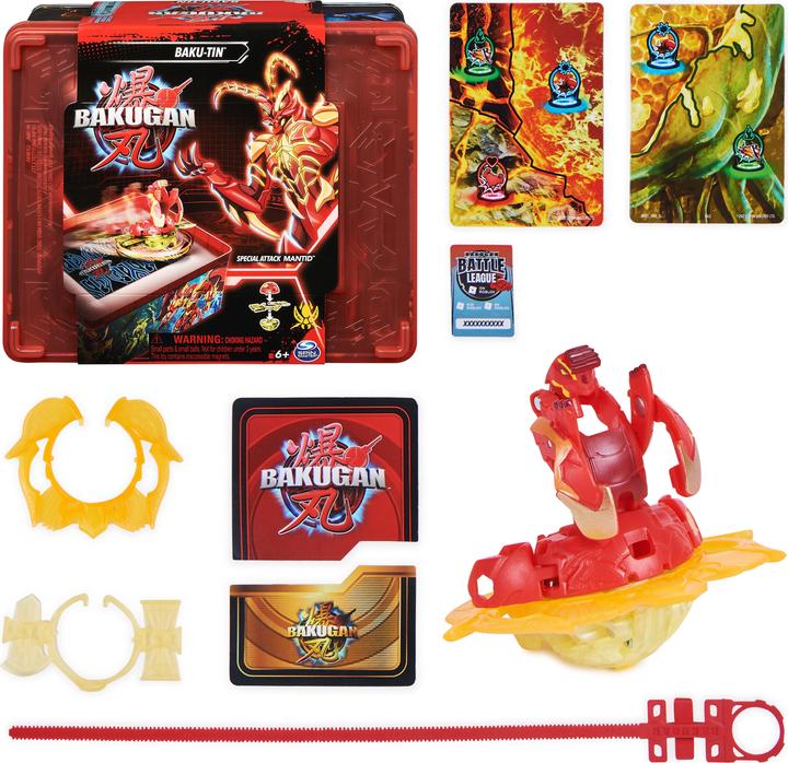 Produktbild Spin Master Bakugan Baku-tin mit Special Attack Mantid