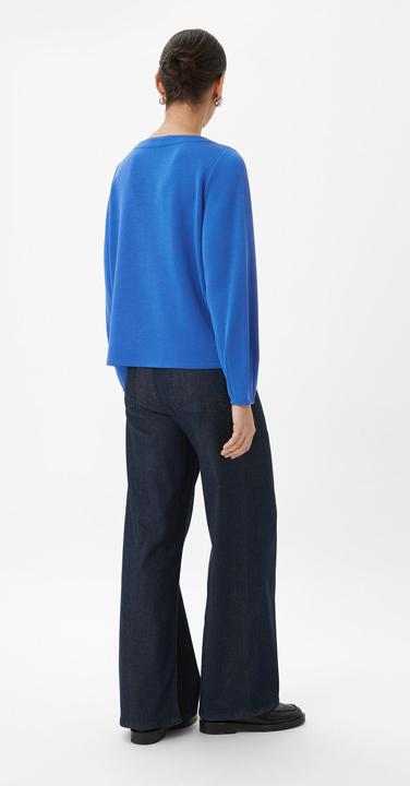 Produktbild Comma Sweatshirt Langarmshirt aus weichem Scuba (46)