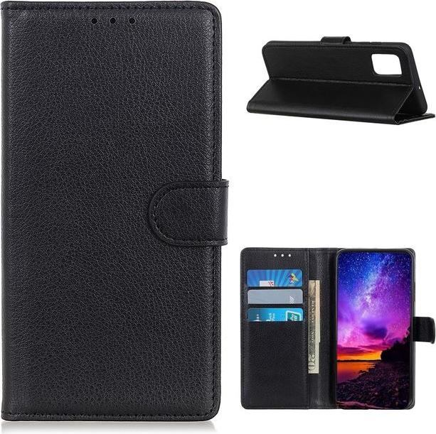 Produktbild MU Classic Litchi Leder Bookcover Series (OnePlus 9)