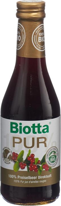 Produktbild Biotta Pur Preiselbeer Direktsaft (1 x 20 cl)