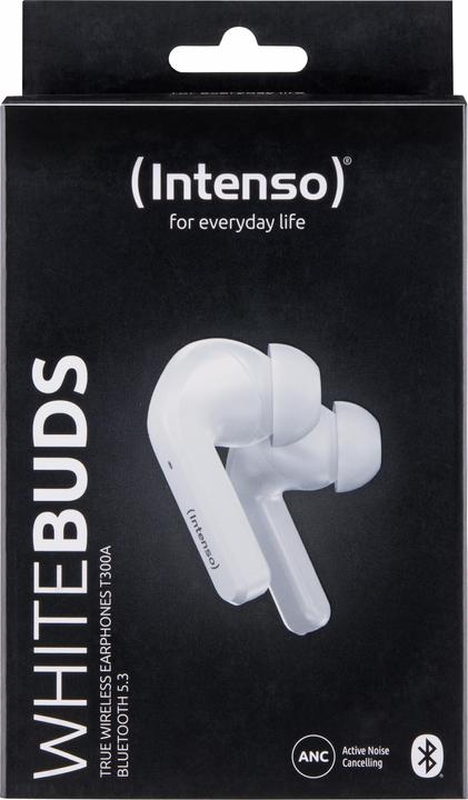 Produktbild Intenso White Buds T302A (ANC, 2 h, Kabellos)