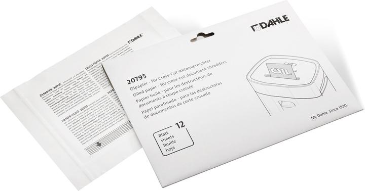 Produktbild Dahle lpapier f?r Aktenvernichter 12 Stk