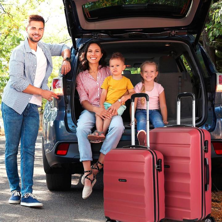 Actual product image Itaca 2-teiliges Hartschalen-Kofferset für Reisen (65 l)