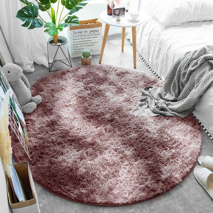 Produktbild Strado Round mat Ombre 160x160 OmbrePurple (pink) universal (160 x 160 cm)