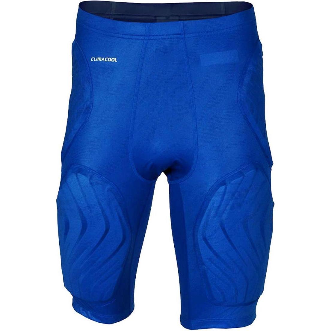 adidas, Herren, Sporthose, Techfit Padded Shorts gepolstert GFX O25486 (XXL), Blau, XXL