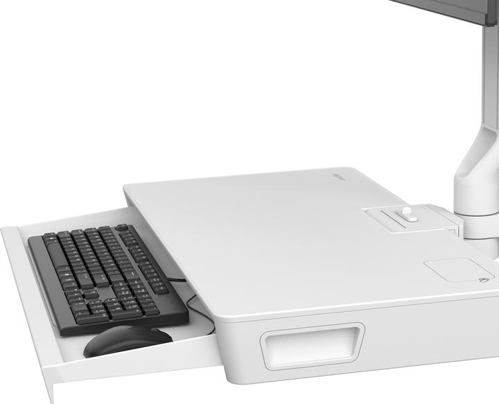 Image du produit Ergotron 45-619-251, 68,6 cm (27"), 10,7 kg, 100 x 100 mm, Réglage de la hauteur, 1,9 kg, Blanc (27", 10.70 kg)